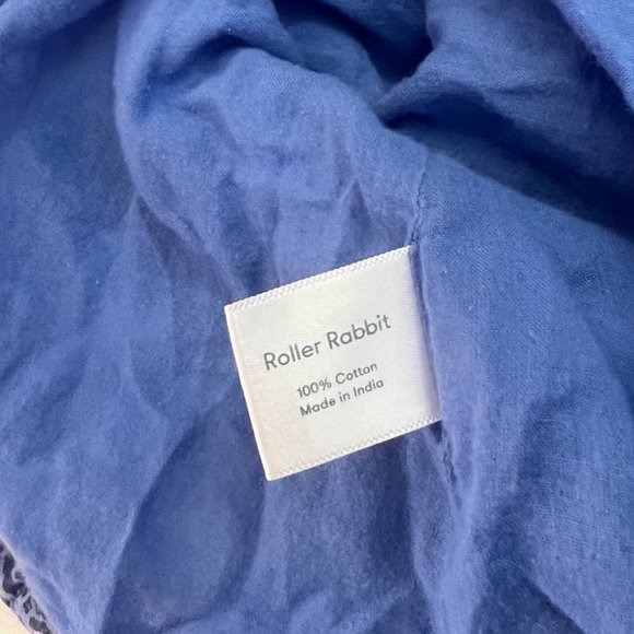 Roller Rabbit Blue and White Mini Dress - Picture 8 of 9